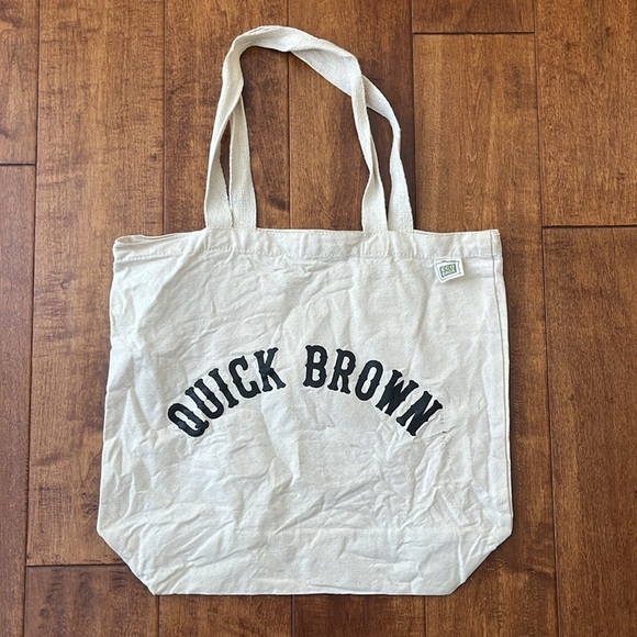 Eco Bags Quick Brown Fox Canvas Tote - Picture 3 of 9